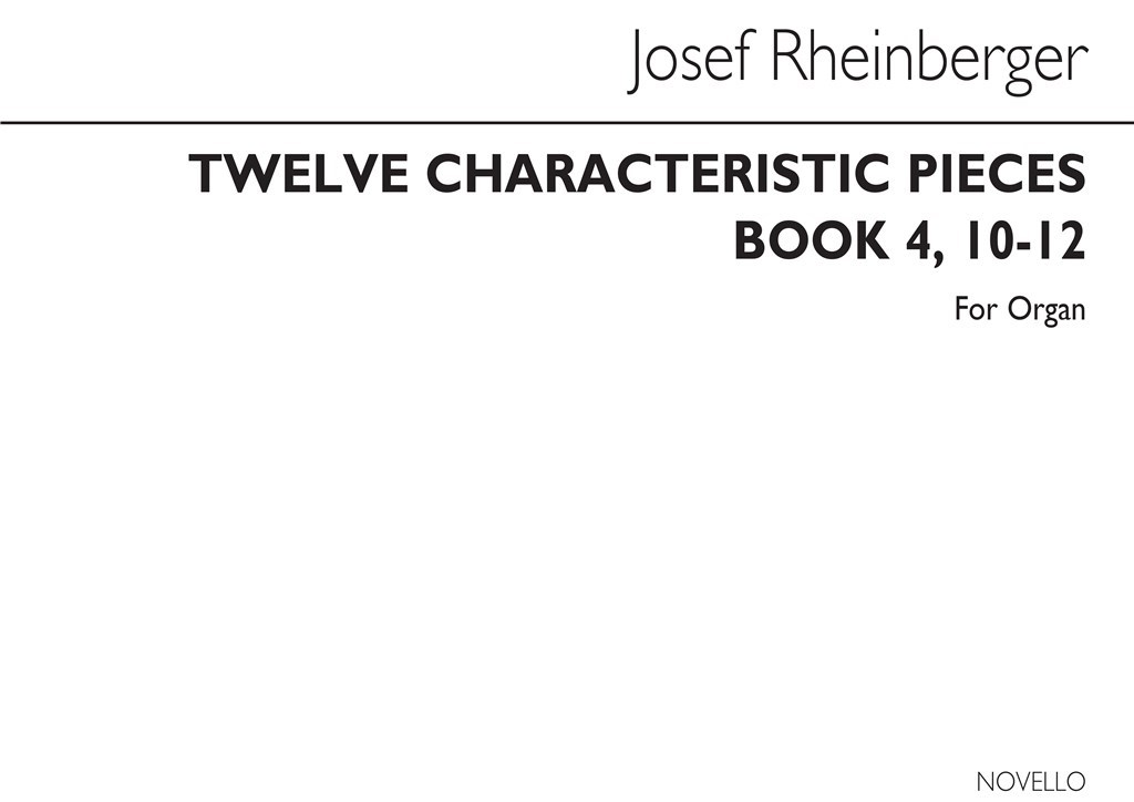Twelve Characteristic Pieces Book 4